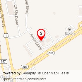 Days Inn on Rogers Clark Boulevard,  Virginia - location map
