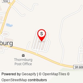 No Name Provided on Mudd Tavern Road, Thornburg Virginia - location map