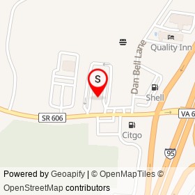 McDonald's on Mudd Tavern Road, Thornburg Virginia - location map