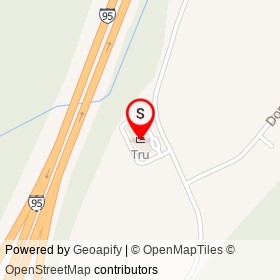 Tru on Dominion Raceway Avenue, Thornburg Virginia - location map