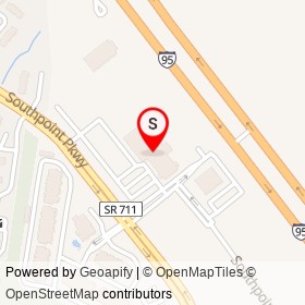 CarMax on Southpoint Landing Boulevard,  Virginia - location map