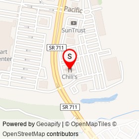 Chili's on Southpoint Parkway,  Virginia - location map