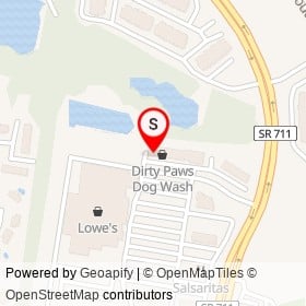 Cricket Wireless on Southpoint Parkway, Fredericksburg Virginia - location map