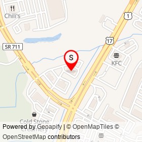 Chick-fil-A on Southpoint Parkway, Fredericksburg Virginia - location map