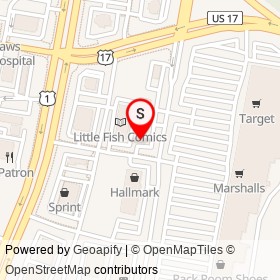 Ledo Pizza & Pasta on Jefferson Davis Highway, Fredericksburg Virginia - location map
