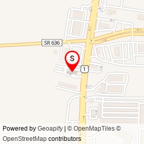 Pizza Hut on Jefferson Davis Highway, Fredericksburg Virginia - location map