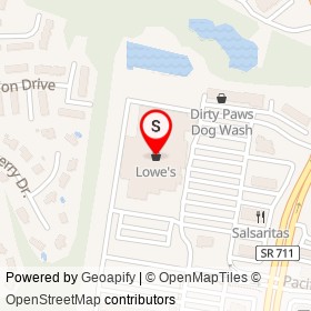 Lowe's on Brooke Valley Court,  Virginia - location map