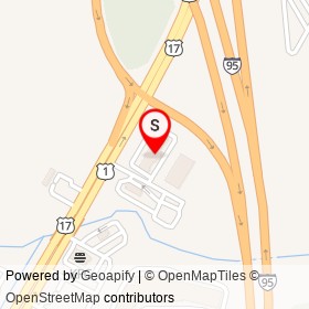 Candlewood Suites Fredericksburg on Crossings Court, Fredericksburg Virginia - location map