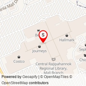 Zales on Mall Drive,  Virginia - location map