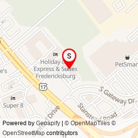 sweetFrog on South Gateway Drive,  Virginia - location map