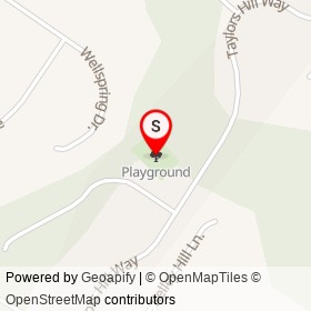 Playground on ,  Virginia - location map