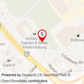 Aaron's on South Gateway Drive,  Virginia - location map