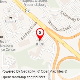 IHOP on Simpson Road,  Virginia - location map