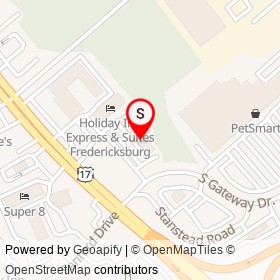 Tropical Smoothie Cafe on South Gateway Drive,  Virginia - location map