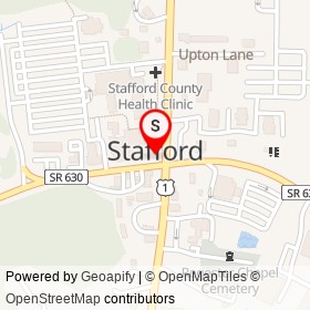 Stafford Square on , Stafford Virginia - location map