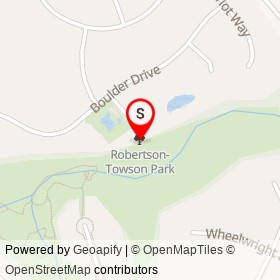 Robertson-Towson Park on , Stafford Virginia - location map
