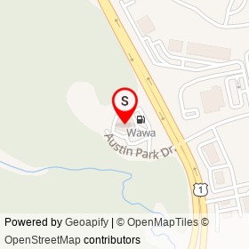 Wawa on Austin Park Drive,  Virginia - location map