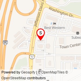 PNC Bank on Town Center Drive,  Virginia - location map