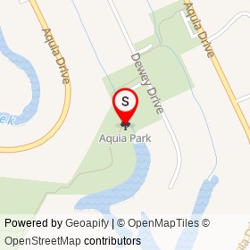 Aquia Park on ,  Virginia - location map