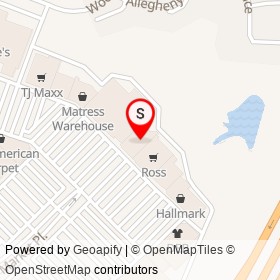 Bed Bath & Beyond on Stafford Market Place,  Virginia - location map