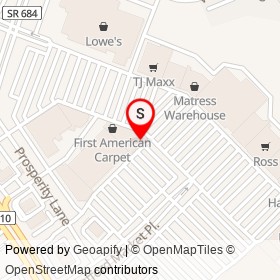 Five Guys on Stafford Market Place,  Virginia - location map