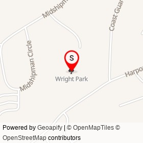Wright Park on ,  Virginia - location map