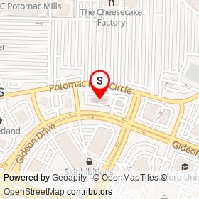 McDonald's on Gideon Drive, Woodbridge Virginia - location map