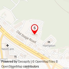 Candlewood Suites Dumfries - Quantico on Old Stage Road, Dumfries Virginia - location map