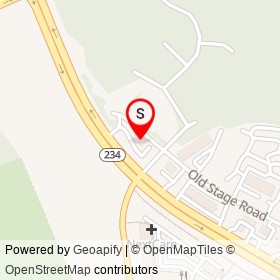 El Paso Mexican Grill on Dumfries Road, Dumfries Virginia - location map