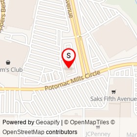 Red Robin on Worth Avenue, Woodbridge Virginia - location map