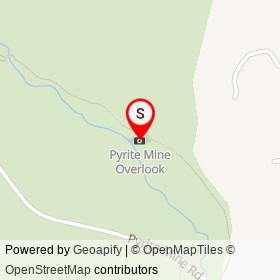 Pyrite Mine Overlook on North Valley Trail,  Virginia - location map