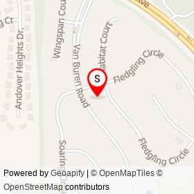 No Name Provided on Fledgling Circle, Montclair Virginia - location map