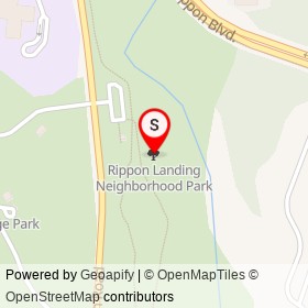Rippon Landing Neighborhood Park on , Woodbridge Virginia - location map