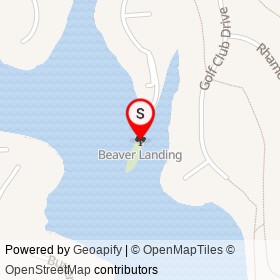 Beaver Landing on , Montclair Virginia - location map