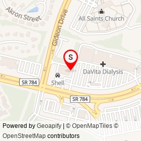 Shyla Nails on Dale Boulevard, Woodbridge Virginia - location map