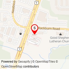 7-Eleven on Blackburn Road, Woodbridge Virginia - location map