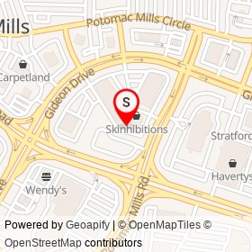 Midas on Potomac Mills Road, Woodbridge Virginia - location map