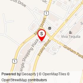 McDonald's on Triangle Shopping Plaza, Dumfries Virginia - location map