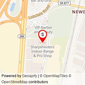 Sharpshooters Indoor Range & Pro Shop on Terminal Road, Lorton Virginia - location map