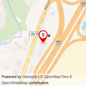Jacalito Grill on Alban Road, Springfield Virginia - location map