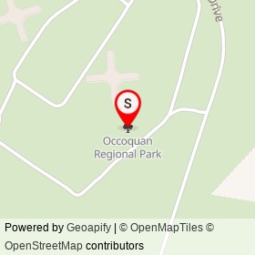 Occoquan Regional Park on , Lorton Virginia - location map