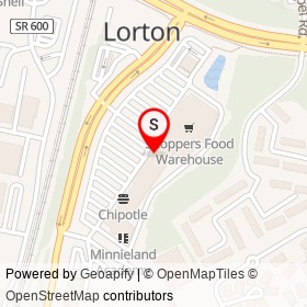 No Name Provided on Lorton Market Street, Lorton Virginia - location map