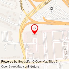 Domino's Pizza on Rolling Road, Springfield Virginia - location map