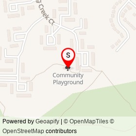 Community Playground on ,  Virginia - location map