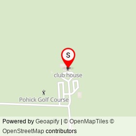 club house on Gunston Road, Mason Neck Virginia - location map