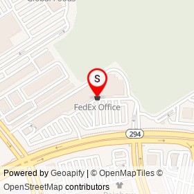 FedEx Office on Prince William Parkway, Woodbridge Virginia - location map
