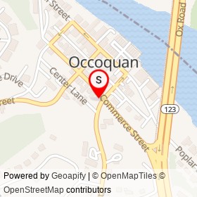 3rd Base Pizza on Commerce Street, Occoquan Virginia - location map