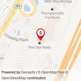 Marlow White on Crossing Place, Woodbridge Virginia - location map