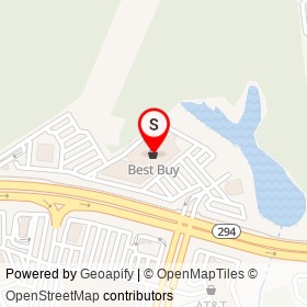 Best Buy on Prince William Parkway, Woodbridge Virginia - location map
