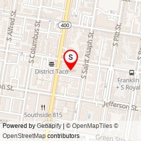 Balducci's on Franklin Street, Alexandria Virginia - location map